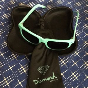 Turquoise Diamond Supply Co Sunglasses